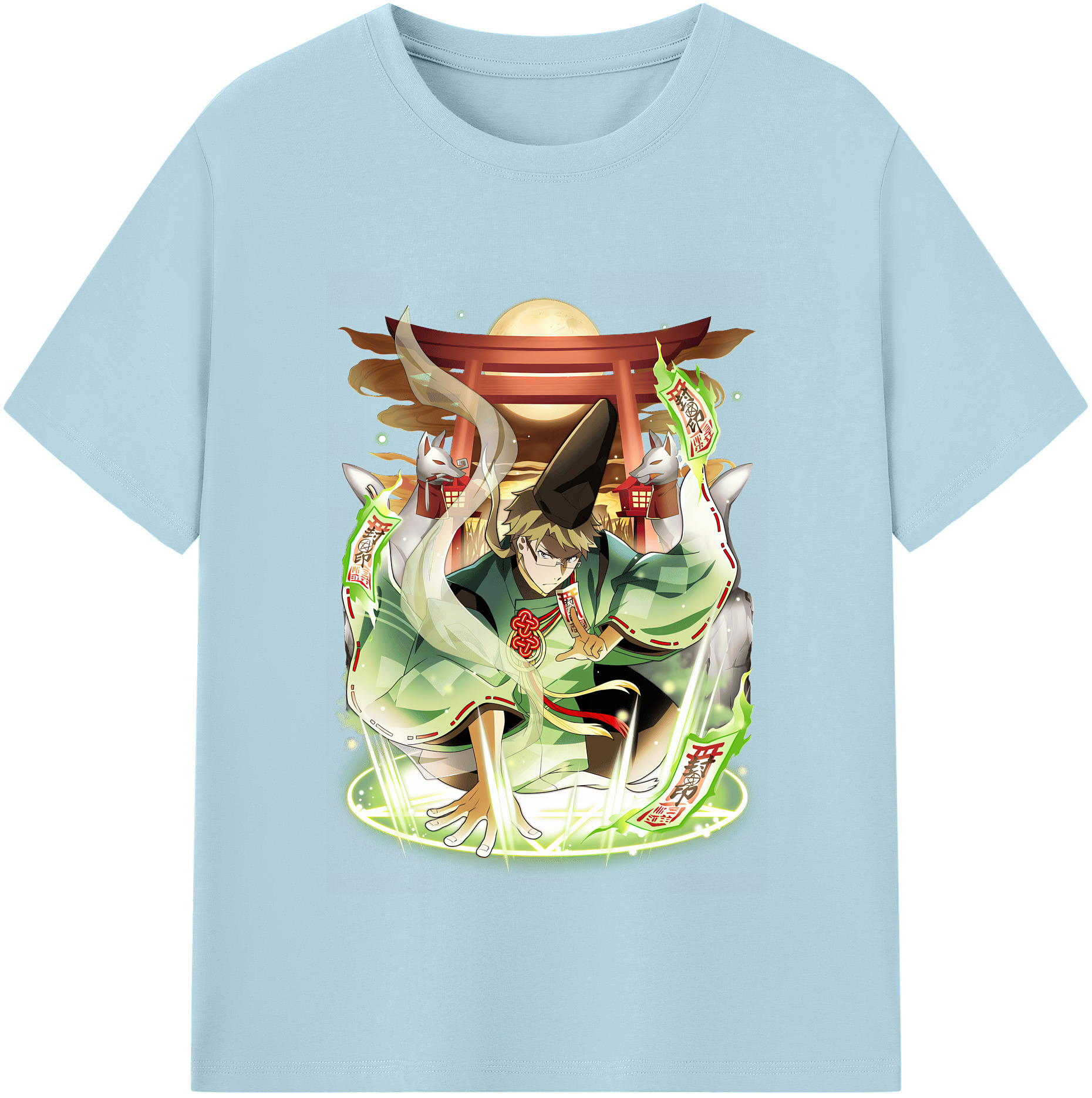 （画像用） 文豪ストレイドッグス Bungo Stray Dogs 綿100％半袖Tシャツ（フロントプリント）